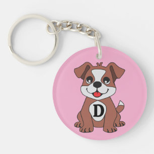 little dog keychain