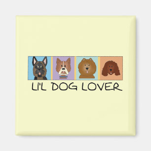 Little Dog Lover Tshirts and Gifts Magnet