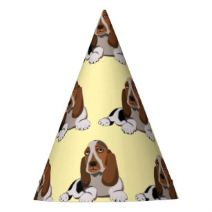 Little Dog Paper Party Hat - Customizable