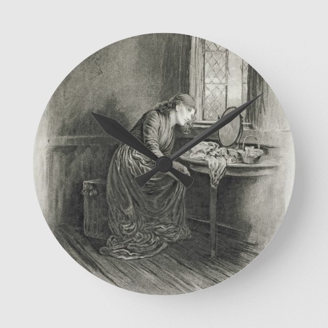 Little Dorrit, from 'Charles Dickens: A Gossip abo Round Clock (Front)