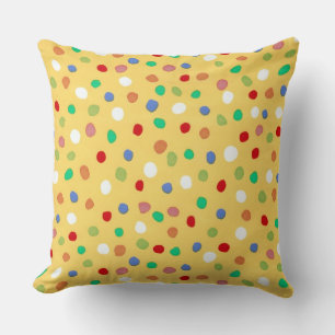 Little Dots Throw Pillow