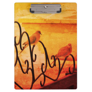 Little Doves Notebook Clipboard