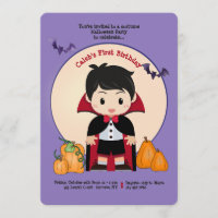 Little Dracula Invitation