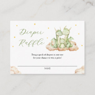 Little Dragon Dipper Raffle  Enclosure Card