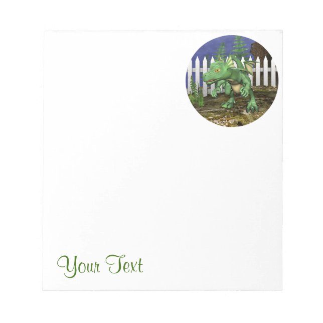 Little Dragon Notepad (Front)