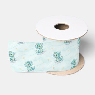 Little Dragon Satin Ribbon