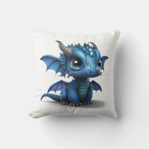 Little Dragon Throw Pillow
