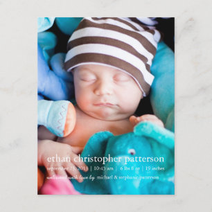 Little Dream Two Photo Faire-part de naissance mod