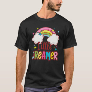 Little Dreamer Fluffy Cloud Rainbow T-Shirt