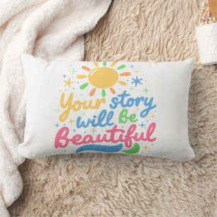 Little Dreamer Future Story Inspiration Lumbar Pillow
