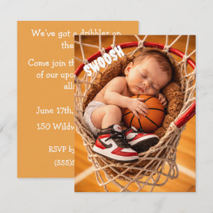 Little Dribbler Baby Shower Digital Download  Invitation