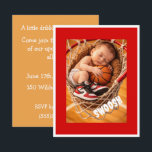 Little Dribbler Baby Shower Digital Download Invitation<br><div class="desc">Purchase one digital download to create all your decor or get everything pre-made right here from Zazzle!</div>