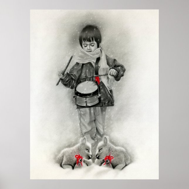 Little Drummer Boy Print/Poster Poster (Front)