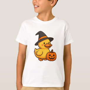 Little Duck in Halloween World Boys’T-shirts T-Shirt