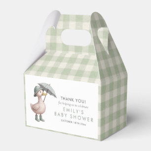 Little Duckling Baby Shower Guest Thank You Favor Box