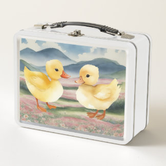Little Ducklings Metal Lunch Box