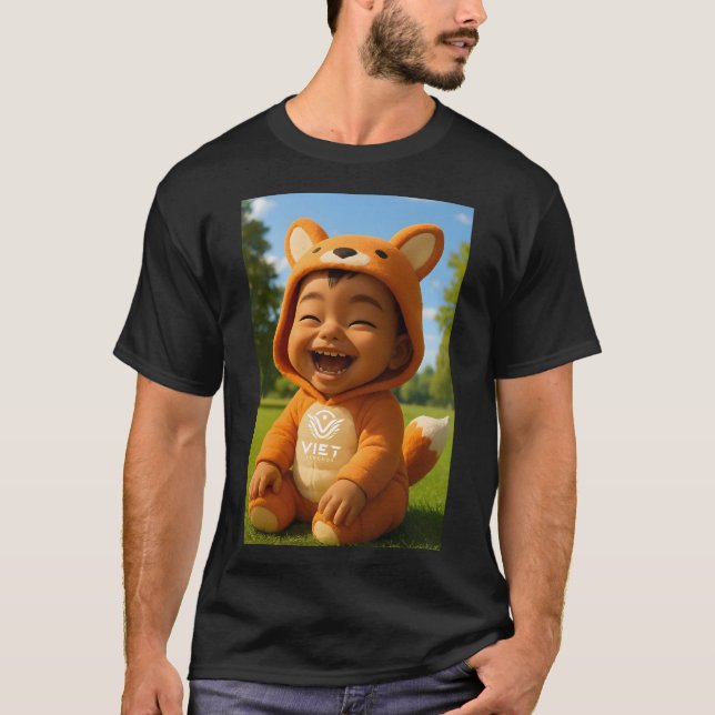 Little Dude Series 8 #14 Men T-shirt (Front)