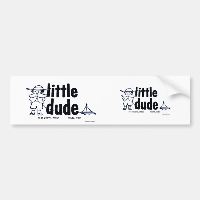 Little Dude  Trailer Co. sticker (Front)