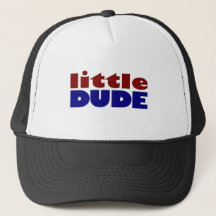 Little dude trucker hat