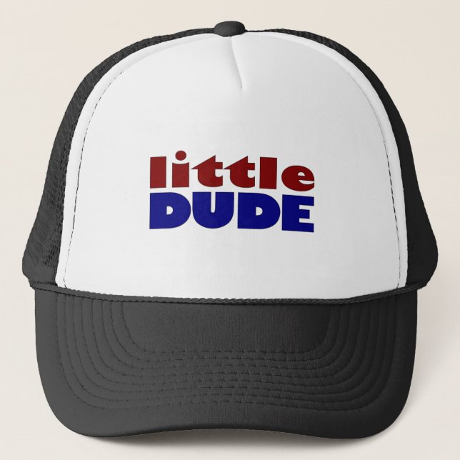 Little dude trucker hat (Front)