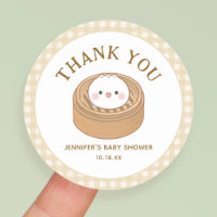 Little Dumpling Baby Shower Thank You