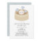 Little Dumpling Blue Baby Shower Invitation