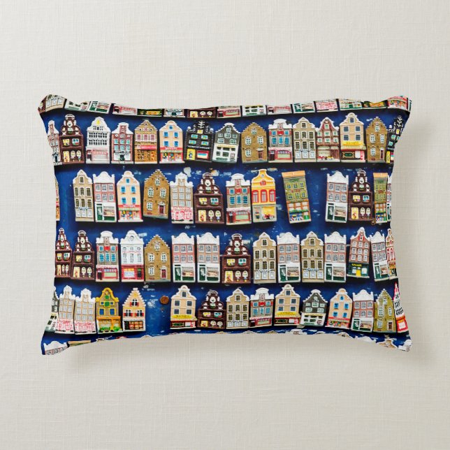 Little Dutch souvenirs and gifts - shoes windmills Accent Pillow (Front)