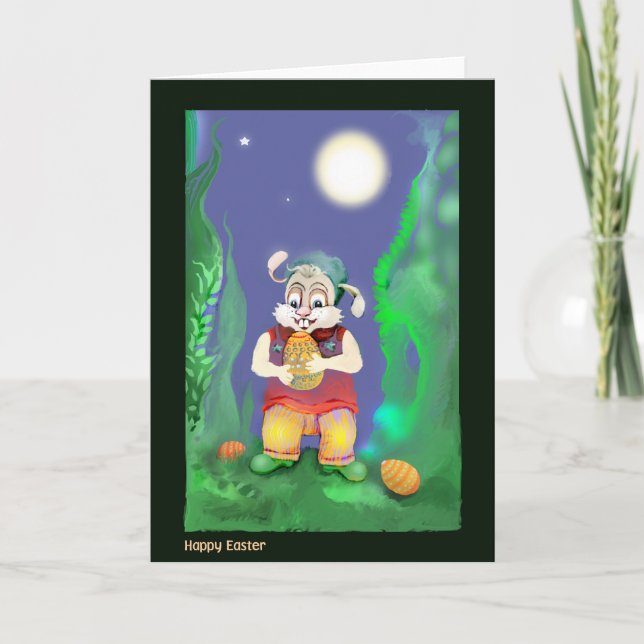 *Little easter bunny* Holiday Card (Front)