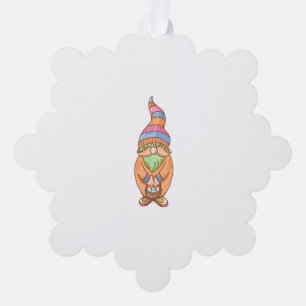 Little Easter Gnome Ornament Card
