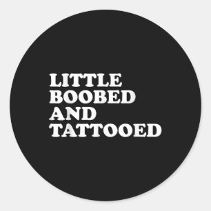 Little Ed And Tattooed - Tattoo  Classic Round Sticker