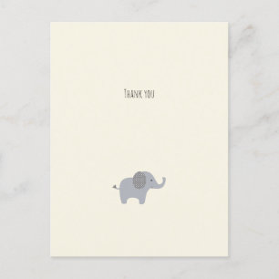 Little Elephant Carte de remerciements