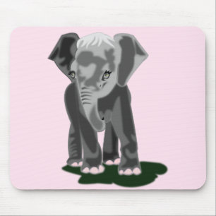 Little Elephant Mouse Pad