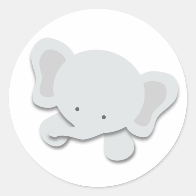 Little Elephant | Stickers (Front)