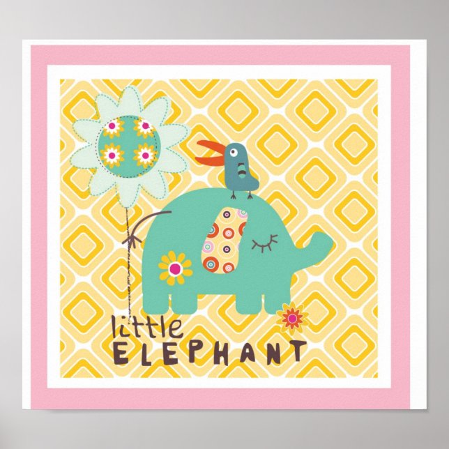 little elephant wall decor (Front)