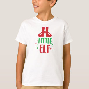 Little Elf, Elf Shoes, Stars, Christmas, Xmas T-Shirt