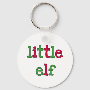 Little Elf Holiday T-shirts and Gifts Keychain
