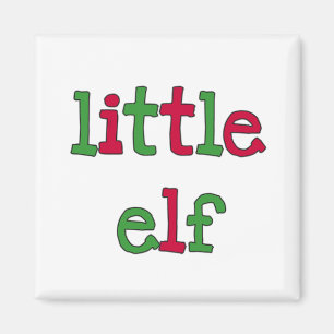 Little Elf Holiday T-shirts and Gifts Magnet