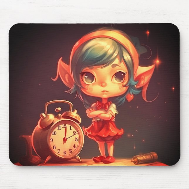 Little Elf Mouse Pad (Front)