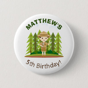 Little Explorer 2 Inch Round Button