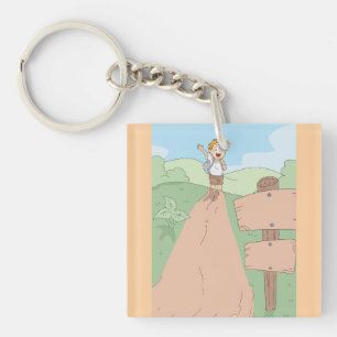 Little Explorer Hiking Adventure Keychain