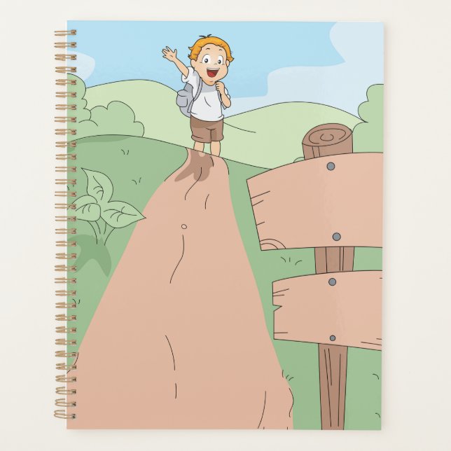Little Explorer Hiking Adventure Planner (Front)