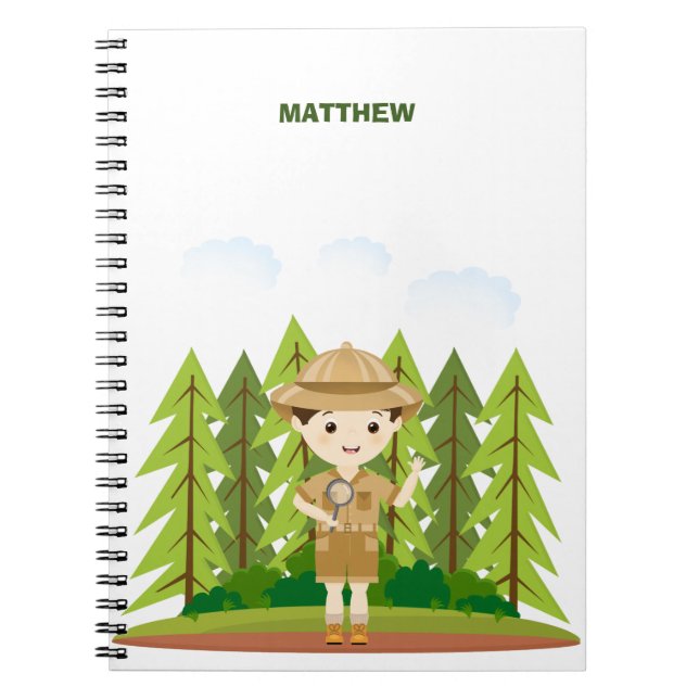 Little Explorer Notebook (Front)