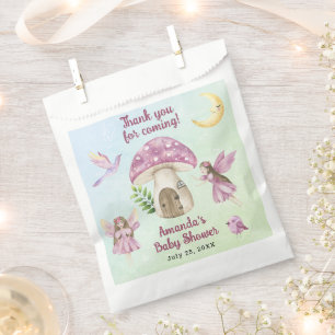 Little Fairy Baby Shower Thank you for coming  Favour Bag