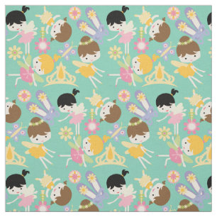Little Fairy Ballerinas Fabric