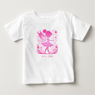 Little Fairy Floral Baby T-Shirt