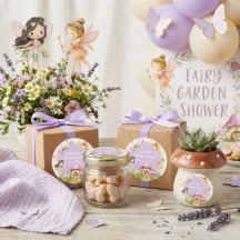 Little Fairy Floral Princess Girl Baby Shower