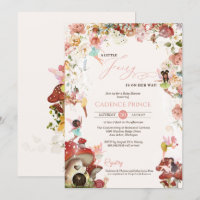 Little Fairy Garden Bloom Baby Girl Shower