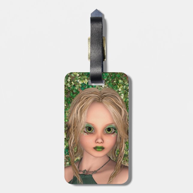 Little Fairy Luggage Tag (Back Vertical)