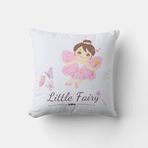 Little Fairy Throw Pillow 