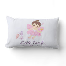 Little Fairy Throw Pillow 